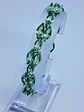 29ct, Amazing, Art Deco style, Apple green Uranium glass bracelet -        #Bb055 - thumbnail 2
