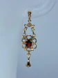 Beautiful Victorian Garnet earrings  -             #Be077 - thumbnail 2