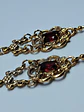 Beautiful Victorian Garnet earrings  -             #Be077 - thumbnail 3