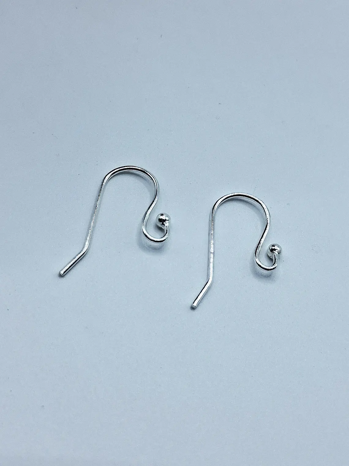 Art deco, glowing Cadmium glass earrings -         #B060 7