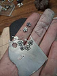 Sz7.75 - Madagascar moonstone moonstone ring, sterling and gold - VIDEO - thumbnail 9