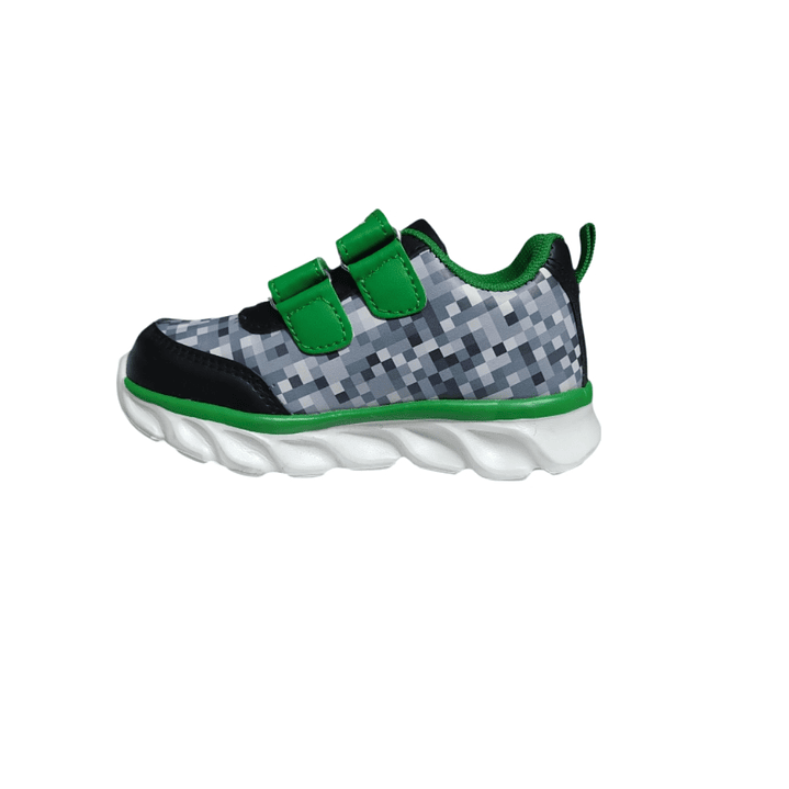 Zapatillas luces Minecraft Creepers Verde 4