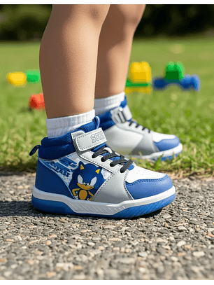 Zapatillas Con Luces Caña Alta Sonic Fast