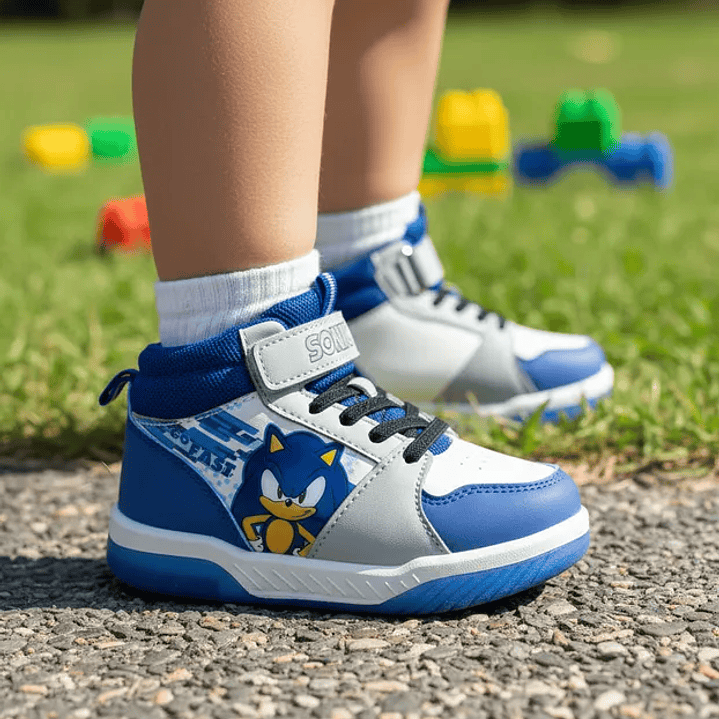 Zapatillas Con Luces Caña Alta Sonic Fast 1
