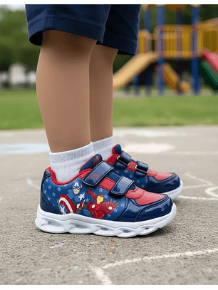 Zapatillas Con Luces Marvel Avengers Adventure