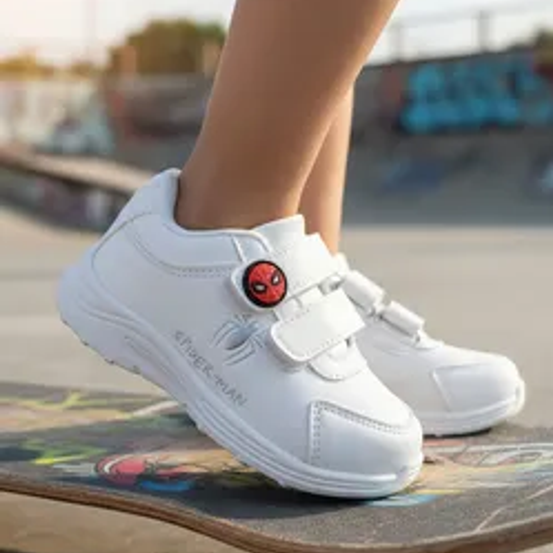 Zapatillas escolares Spiderman Adventure Blanco 1