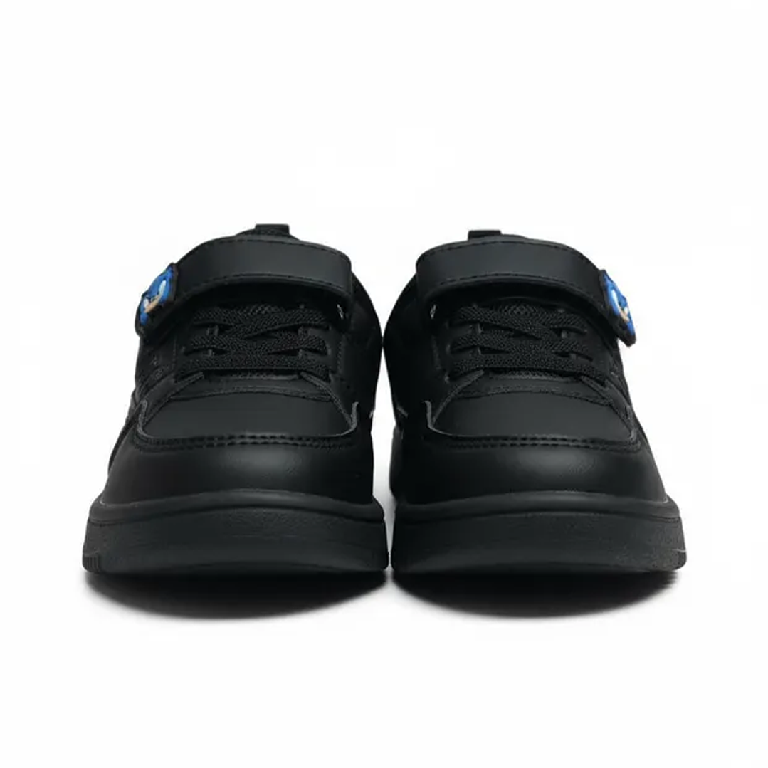 Zapatillas escolares Sonic Negro 6