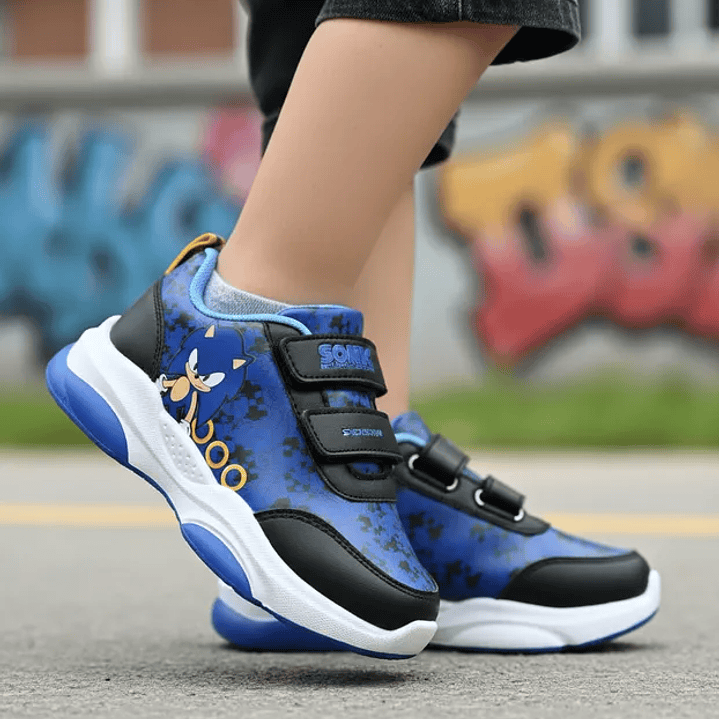 Zapatillas Con Luces Sonic Rush Azul 5
