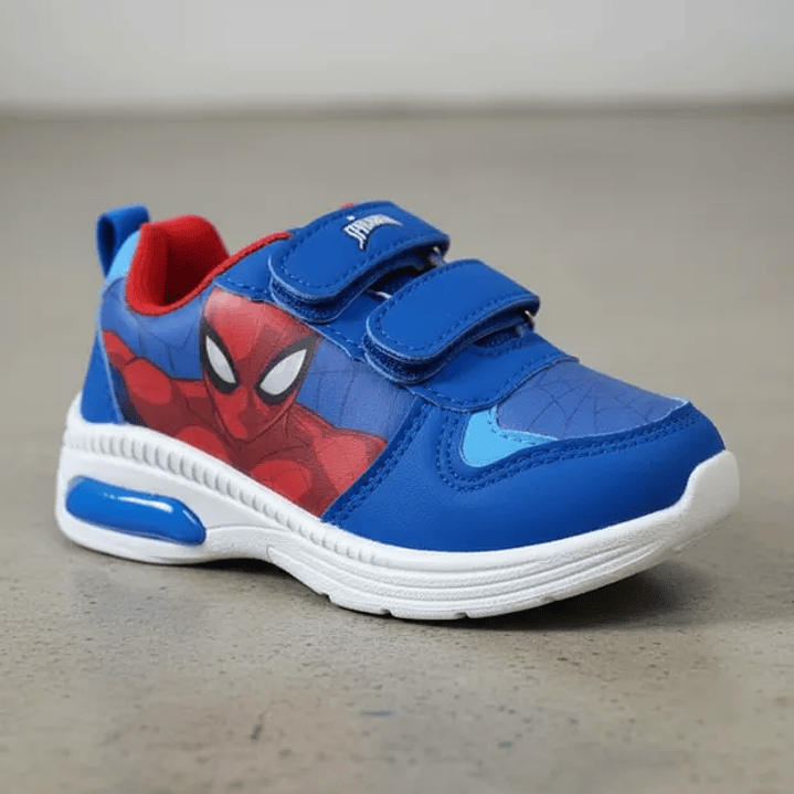 Zapatillas luces Spiderman Leyend Azul 6