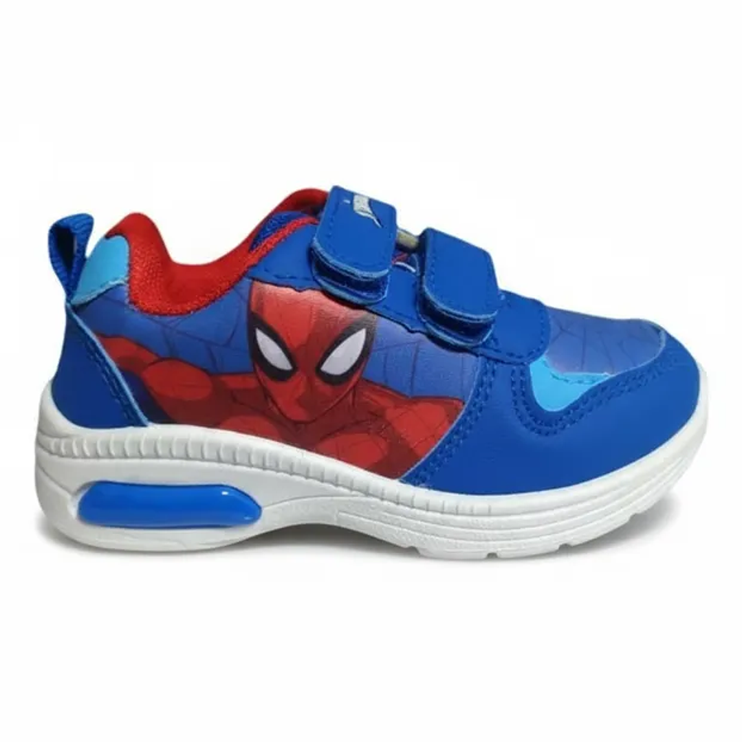 Zapatillas luces Spiderman Leyend Azul 7