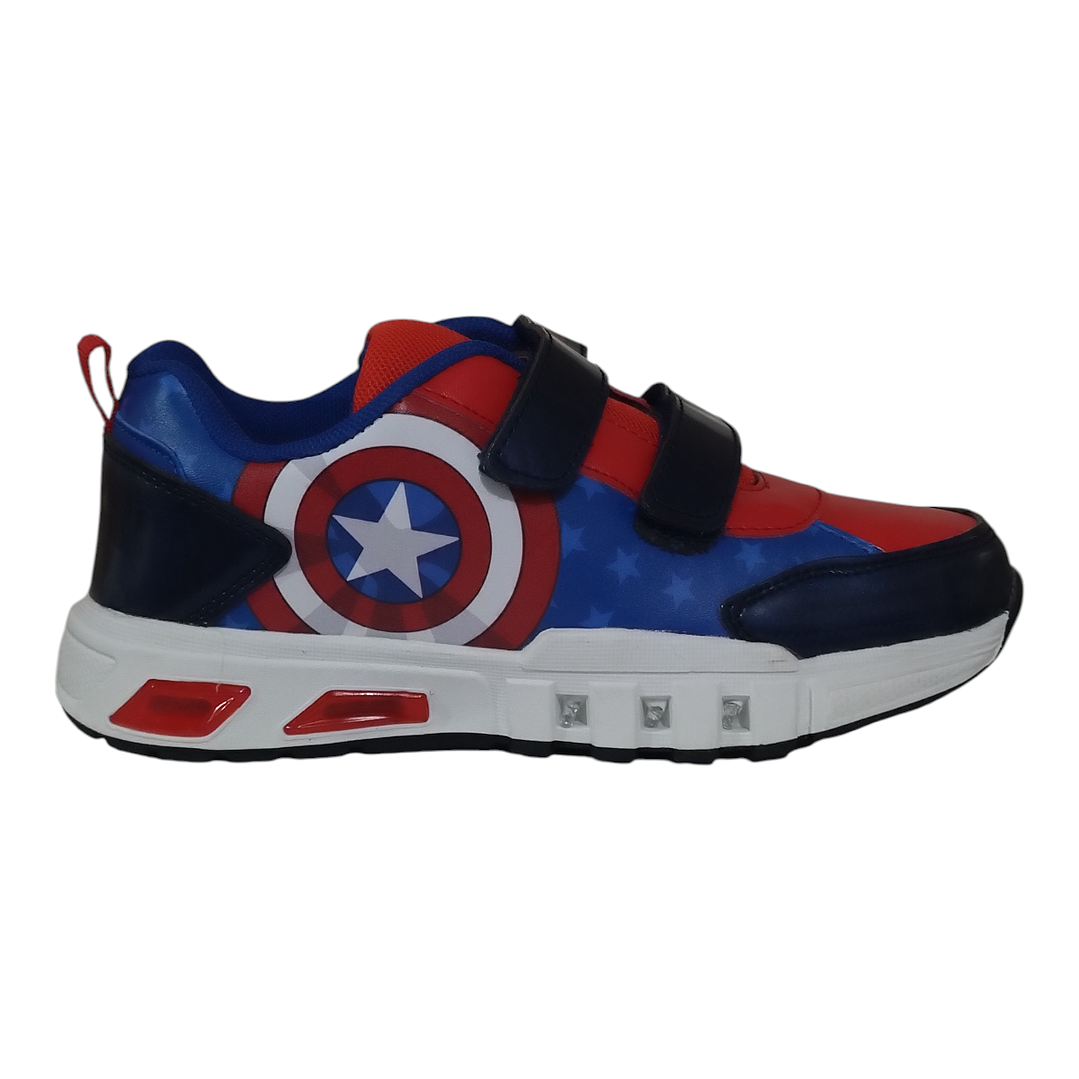 Zapatillas con luces Capitan America 1