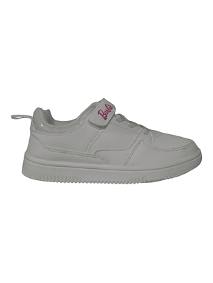 Zapatillas escolares Barbie Blanco