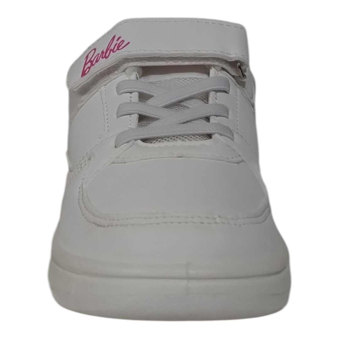Zapatillas escolares Barbie Blanco 3