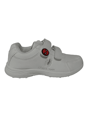 Zapatillas escolares Spiderman Adventure Blanco