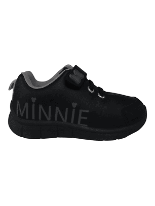 Zapatillas Escolares Minnie Mouse Negro