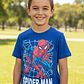 Polera Spiderman Action Azul - Miniatura 2