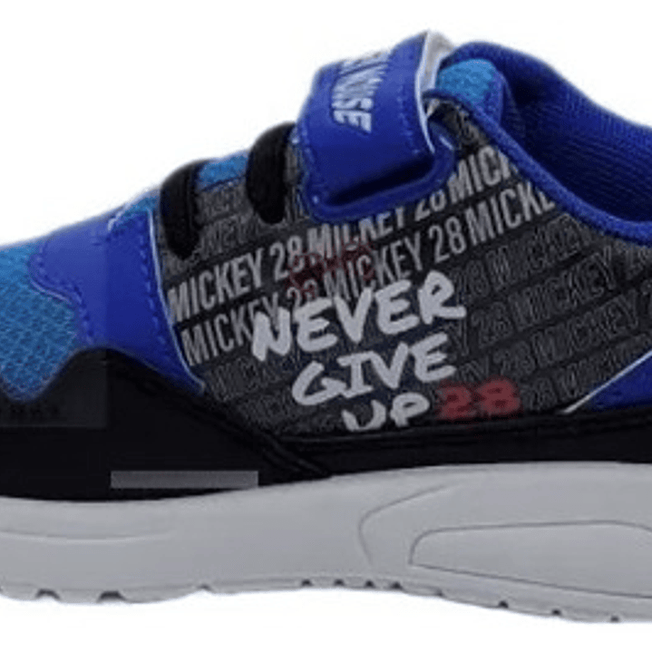 Zapatillas Disney Mickey Mouse Con Luces Azul 2
