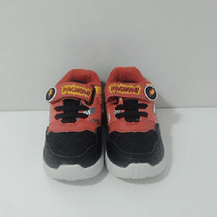 Zapatillas Disney Cars Con Luces Rojo 5