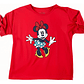 Polera Minnie Mouse Niñas Algodón Manga Corta - Miniatura 1