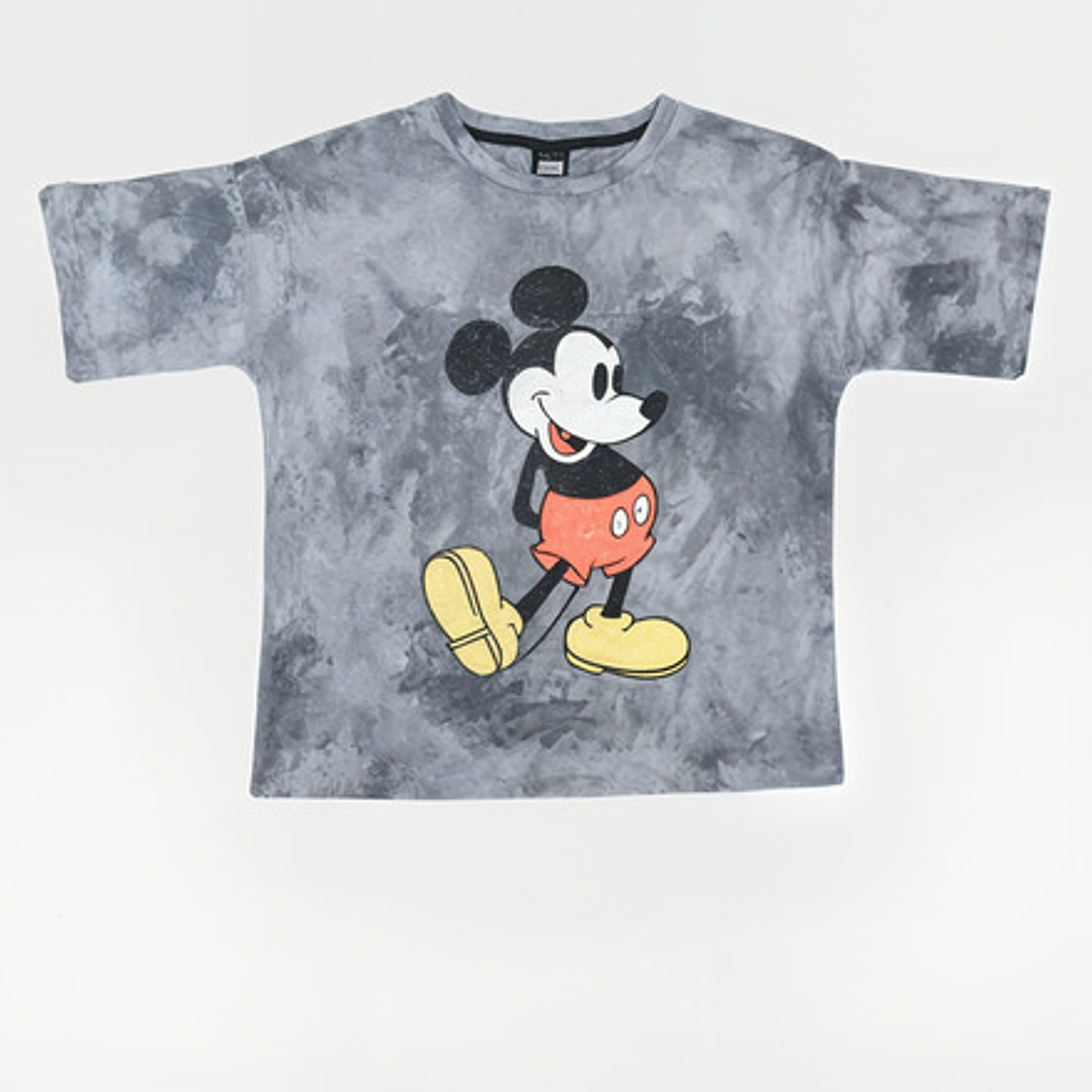 Polera Minnie Mouse Niñas Algodón Manga Corta 3