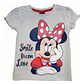 Polera Minnie Mouse Niñas Algodón Manga Corta - Miniatura 7