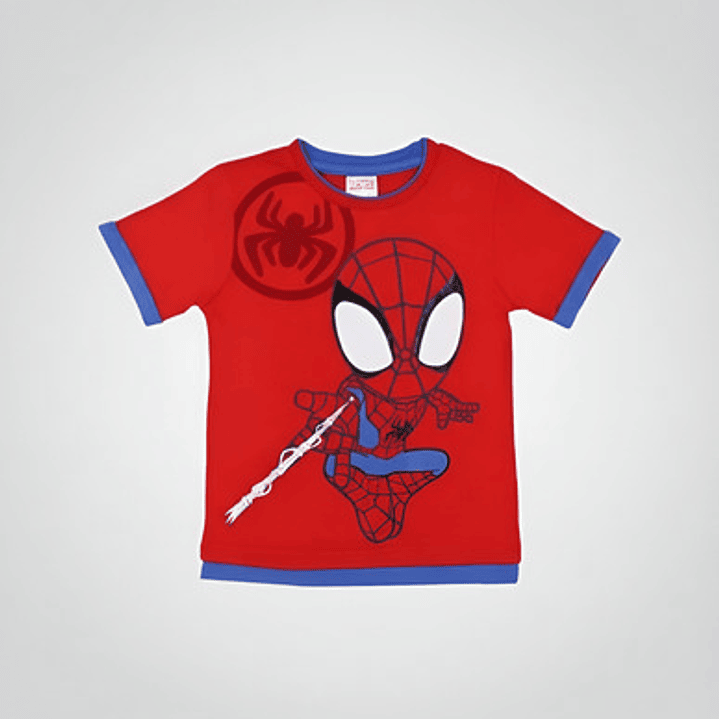 Polera Spiderman Baby Rojo 1
