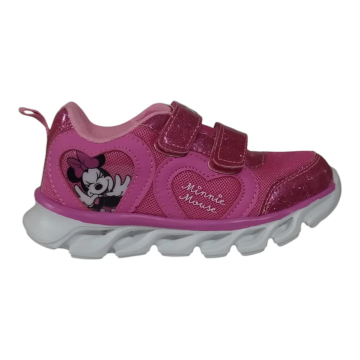 Zapatillas Con Luces Minnie Mouse Sweet Heart 1