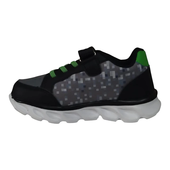 Zapatillas con Luces Minecraft Steve Action 2