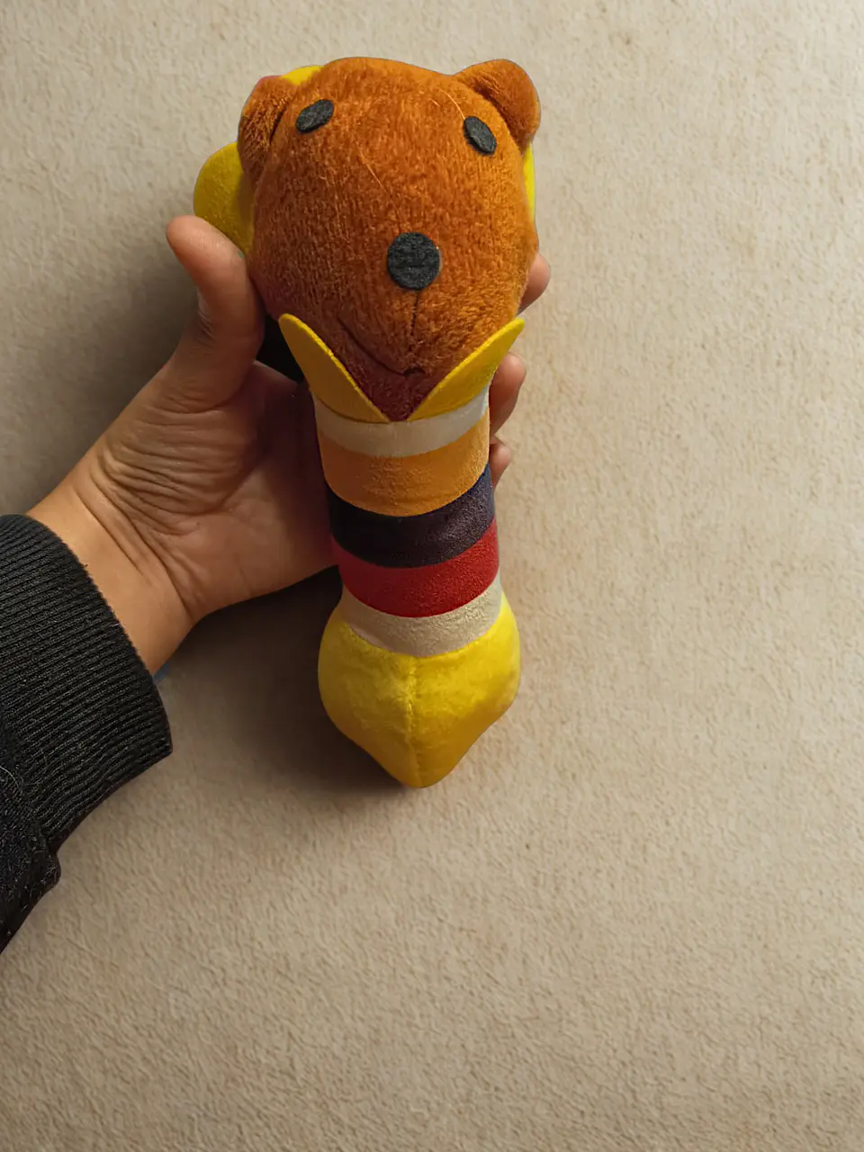 Peluches Alargados Multicolores para Perros 4