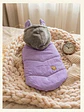 Parka Acolchada Deluxe con Capucha de Oso para Mascotas - thumbnail 5