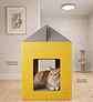 🦁 Casa Refugio para Gatos – Diseño León - Miniatura 1