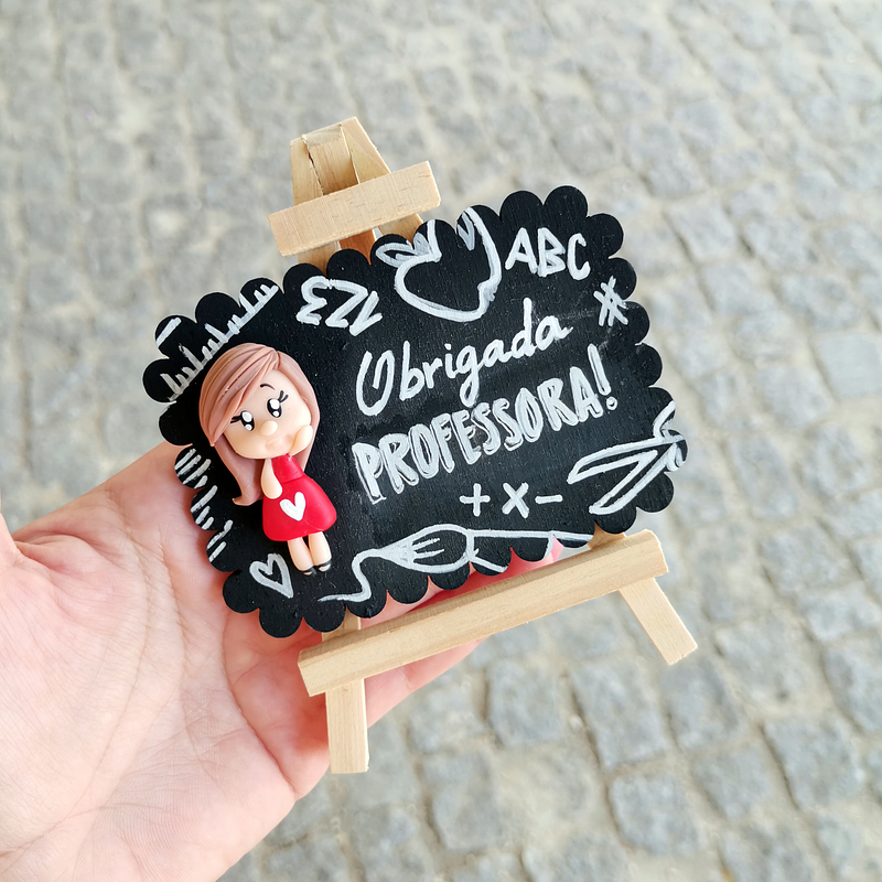 mini quadro professora