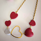 Maxi-colar corações