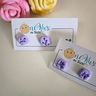 brincos PASTEL BLOOM