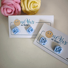 brincos PASTEL BLOOM