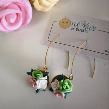 brincos ROSINHAS