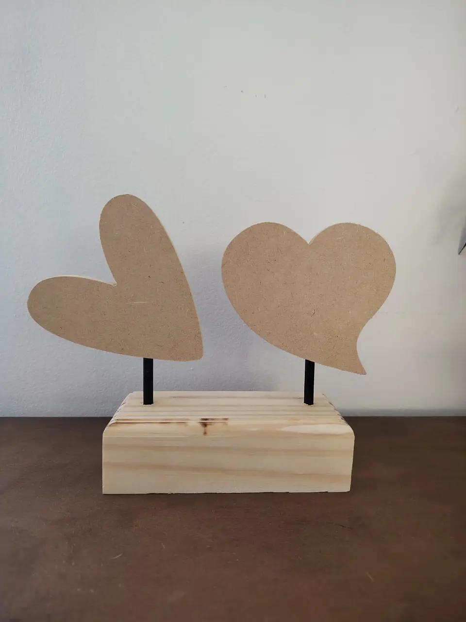 MINI PEDESTAL DOBLE CORAZON 1