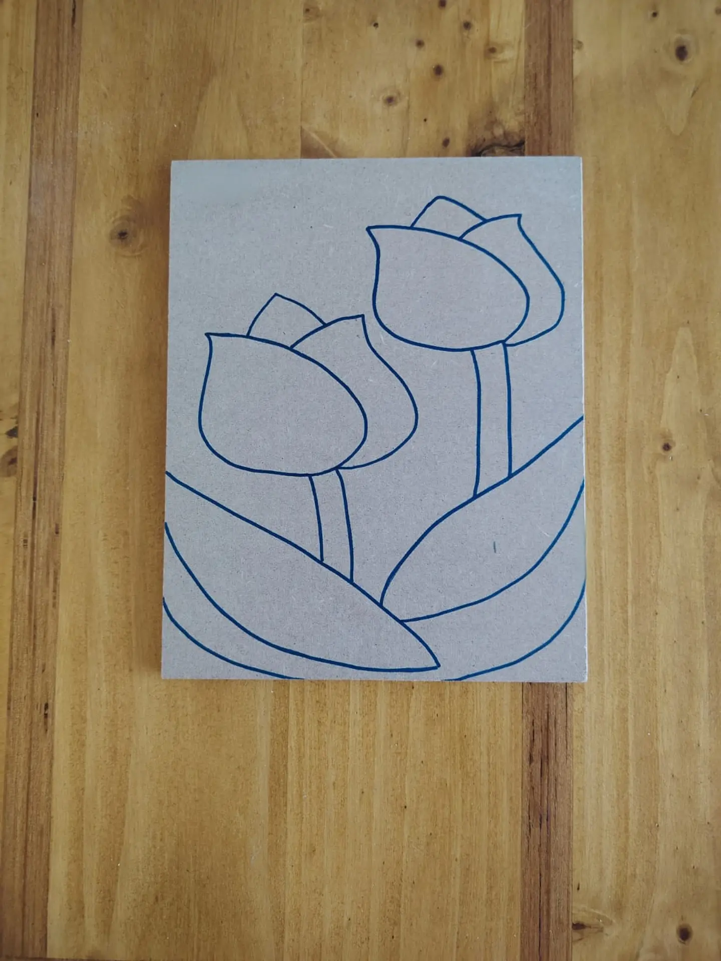 MOLDE CUADRADO TULIPANES 1