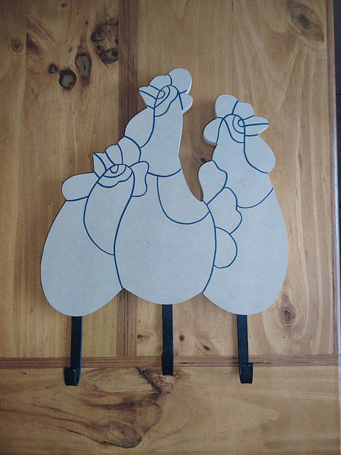 PERCHERO GALLINA LOCAS TRIO