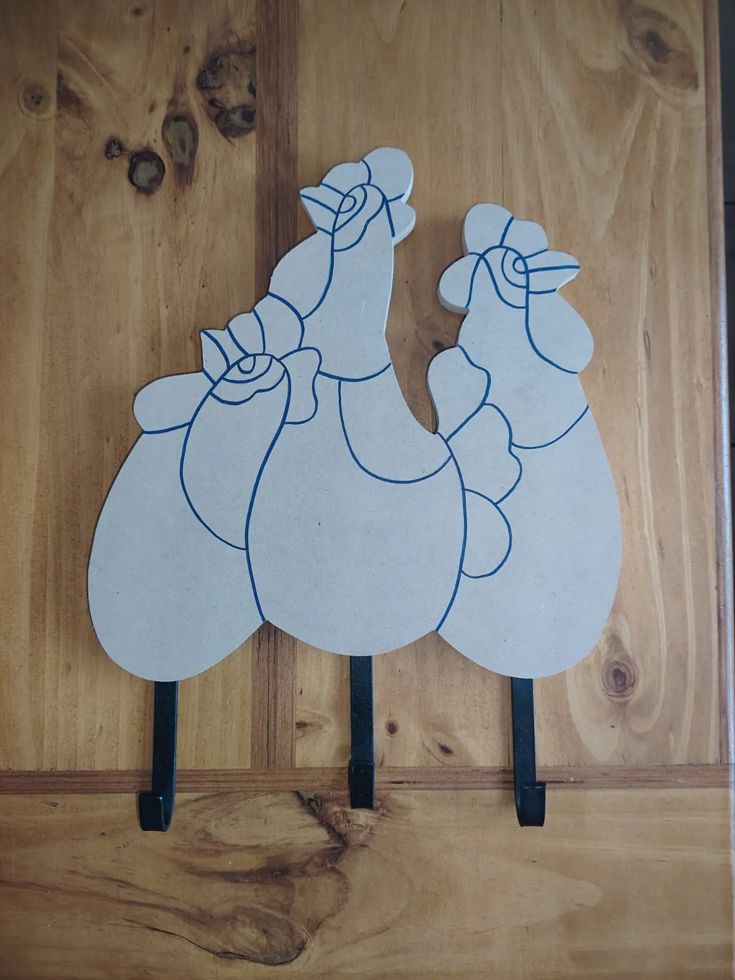 PERCHERO GALLINA LOCAS TRIO 1