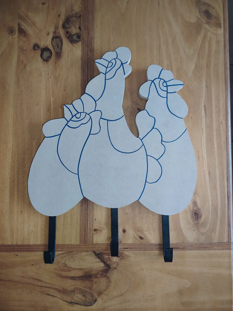 PERCHERO GALLINA LOCAS TRIO 1