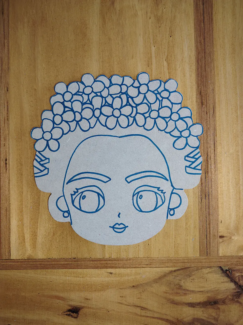 CABEZA FRIDA DE KAHLO 1