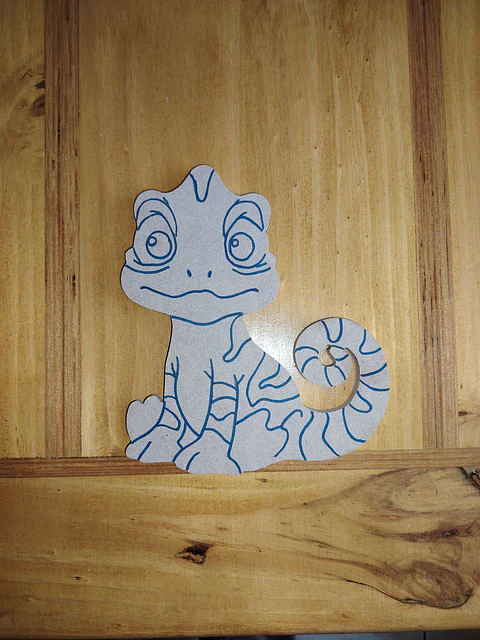 CAMALEON DIBUJO