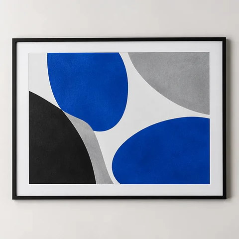 Estudio de Formas — lámina fine art, 30 × 40 cm