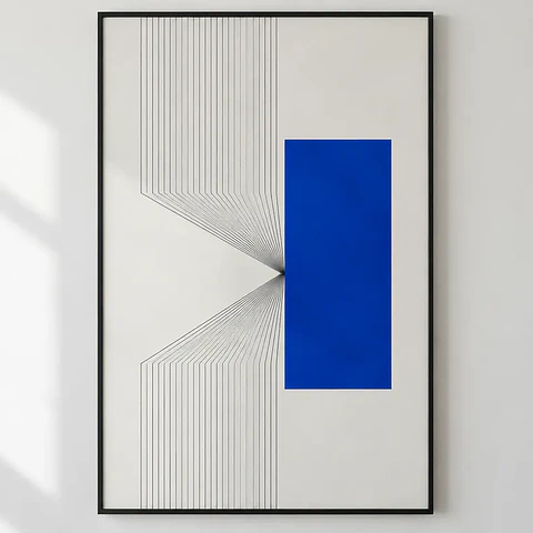 Punto de Fuga — obra gráfica, 60 × 90 cm