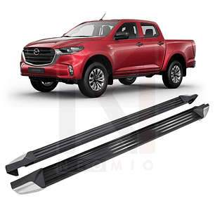 PISADERA ALUMINIO ORIGINAL BICOLOR MAZDA NEW BT50 2022+