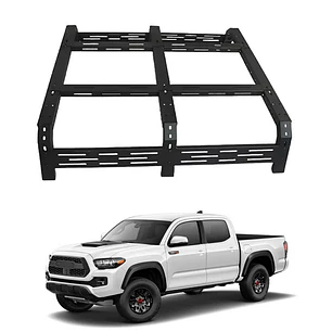 RACK DE MEDIO PARA PICKUP UNIVERSAL AJUSTABLE PARA CAMIONETA MEDIANA & GRANDE 