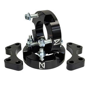 KIT DE LEVANTE DELANTERO 32MM NEGRO