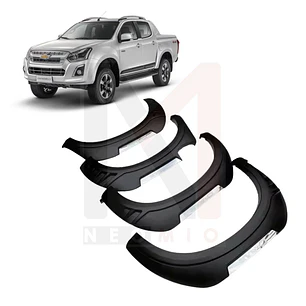 EXTENSION TAPABARRO MILITAR ESTILO CHROMO CHEVROLET DMAX 2017-2021
