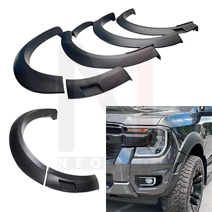 EXTENSION TAPABARRO LISA SIN LED FORD RANGER T9 2022+ NEGRO